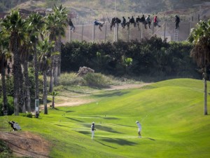 Melilla vs golfers