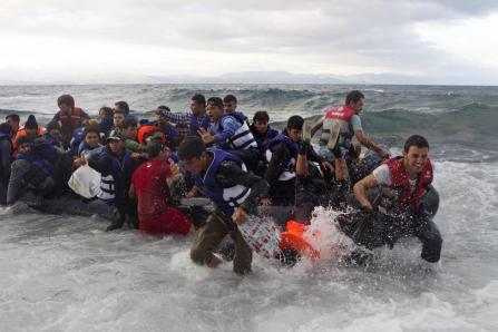 To Lesbos  oct 2 2015 - Reuters